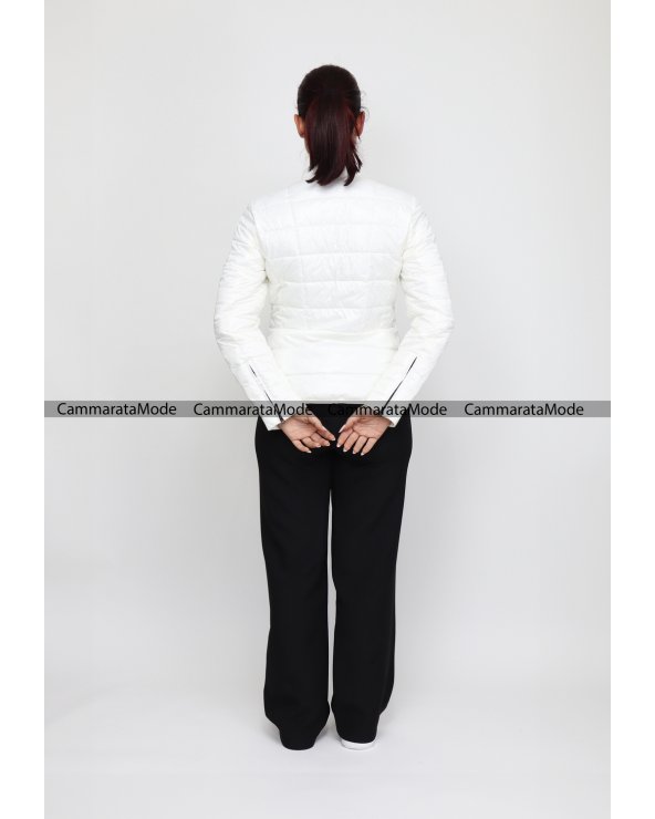 Blauer donna giacca FASHION SLIM- Giubbotto bianco leggero mezza stagione <br />  <br />