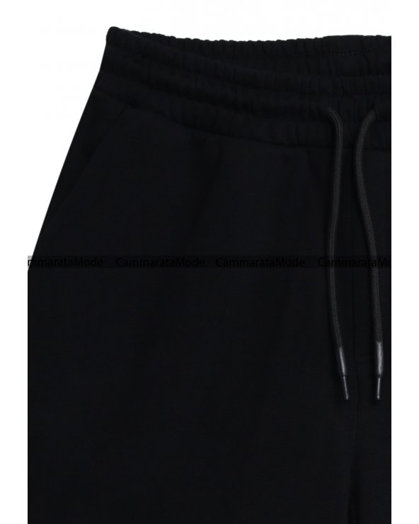 Richmond GINOC - Shorts da uomo, nero bermuda in felpa