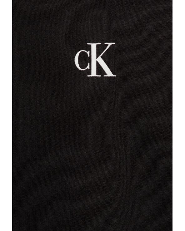 Calvin Klein Jeans bambini LOGO BOXY HOODIE - Felpa nera