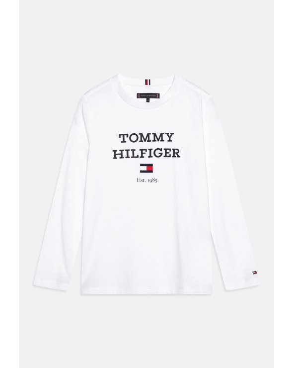 Tommy Hilfiger bambino LOGO TEE - Maglietta a manica lunga bianco
