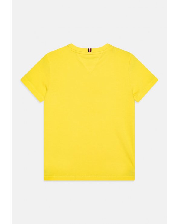 Tommy Hilfiger bambini LOGO TEE - T-shirt giallo con stampa