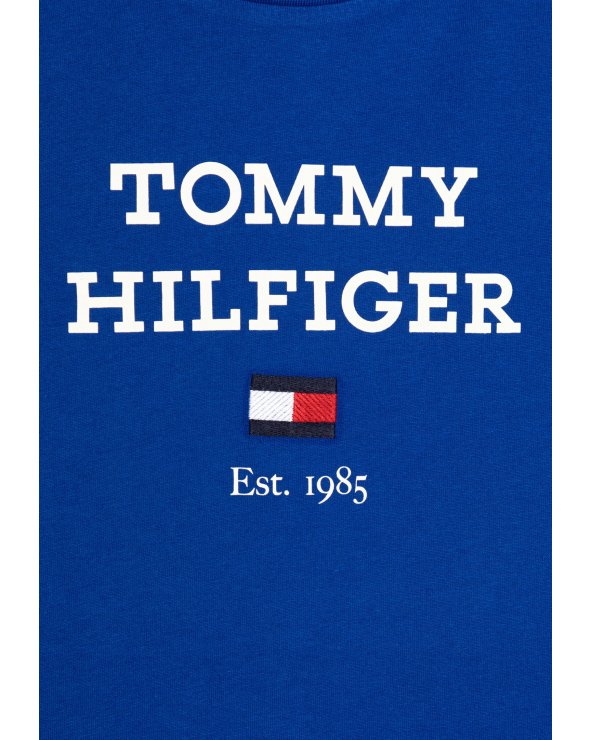 Tommy Hilfiger bambini LOGO TEE - T-shirt royal con stampa