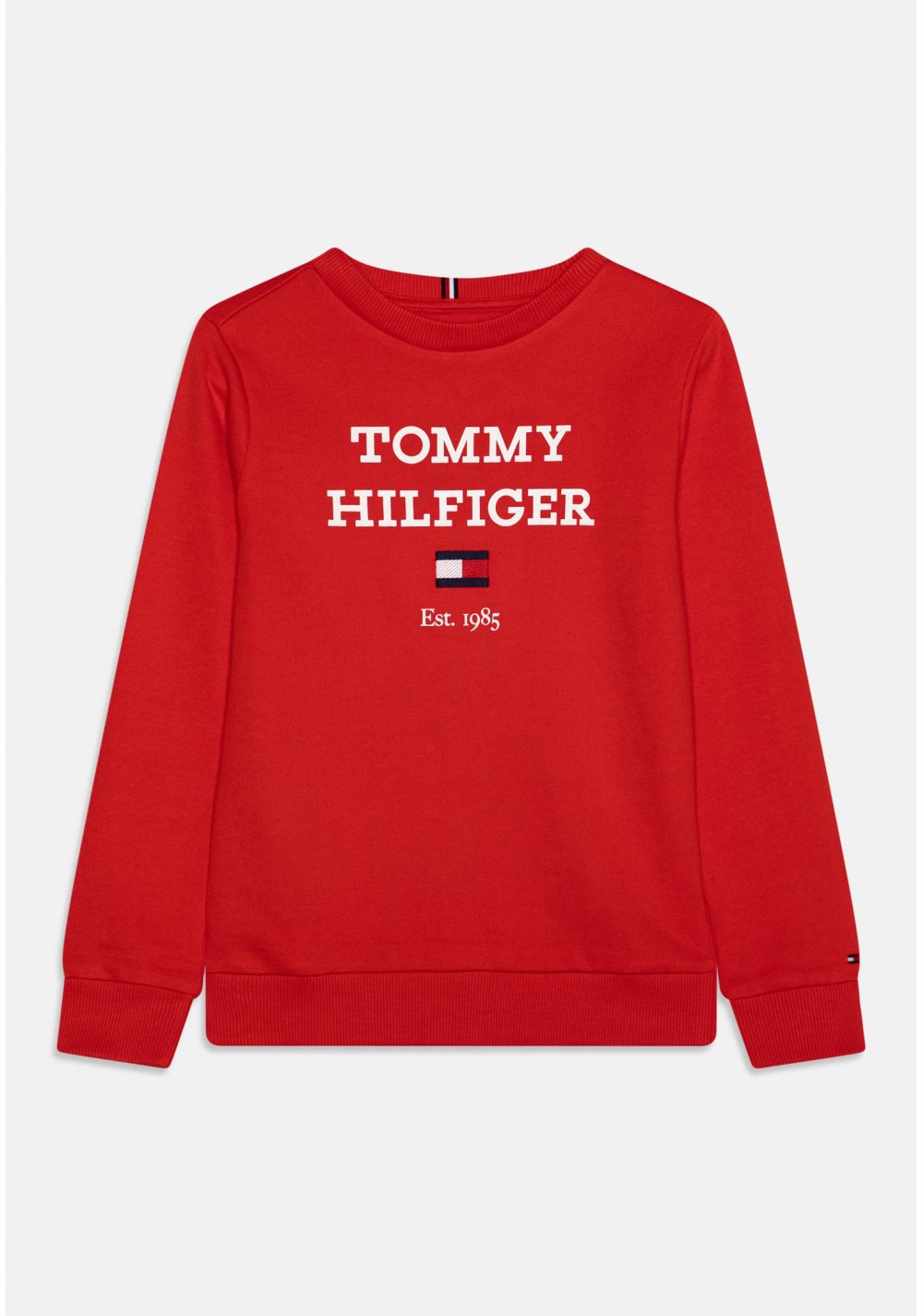 Tommy Hilfiger neonato LOGO - Felpa rossa unisex