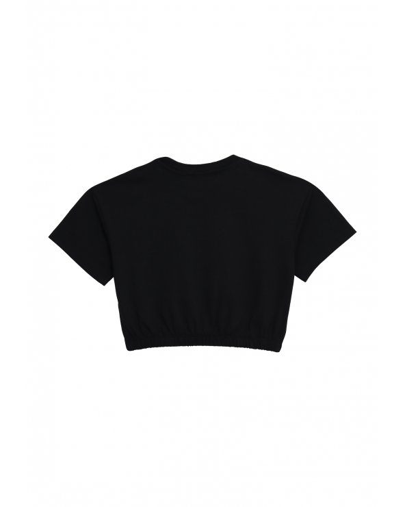 Calvin Klein Jeans bambini LOGO CANGIAN - Maglietta Top nero