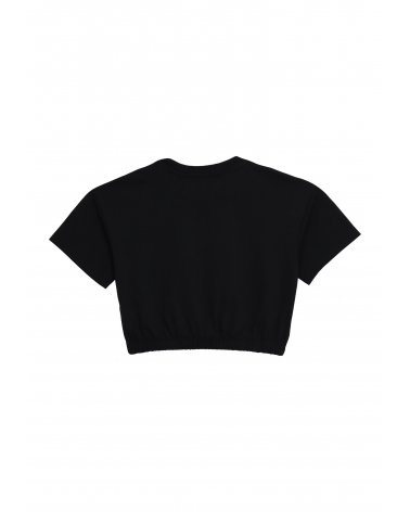 Calvin Klein Jeans bambini LOGO CANGIAN - Maglietta Top nero