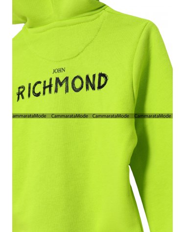 Richmond bambini GABOR - Felpa verde lime con zip, cappuccio