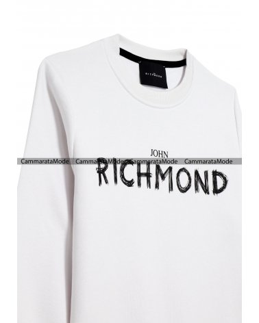 Richmond bambini DROMES - Felpa bianca, girocollo