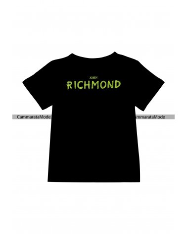 Richmond bambini PAARL - T-shirt nero, girocollo con stampa