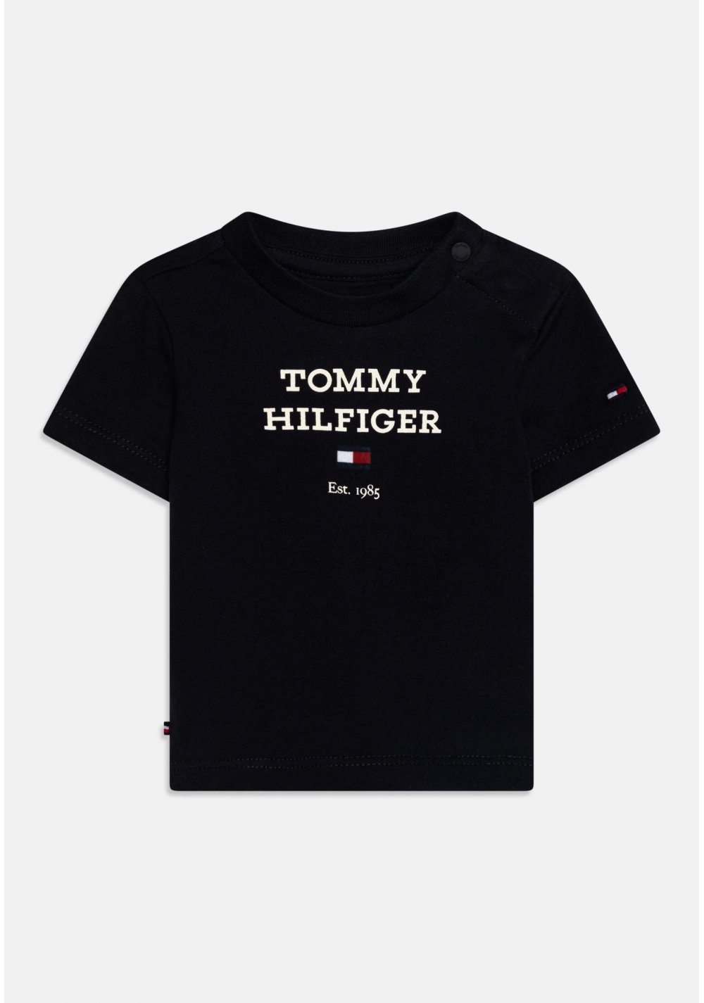 Tommy Hilfiger bambini LOGO TEE UNISEX - T-shirt blu con stampa