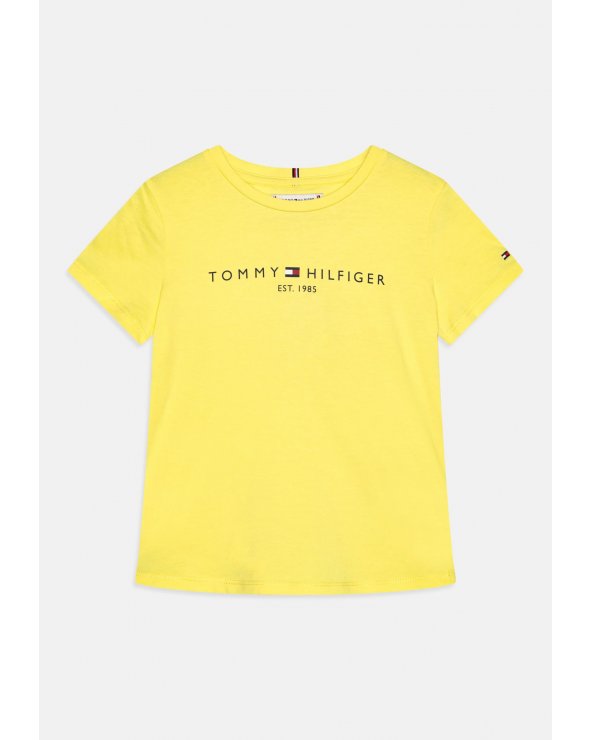 Tommy Hilfiger bambini ESSENTIAL TEE - T-shirt giallo, girocollo con stampa