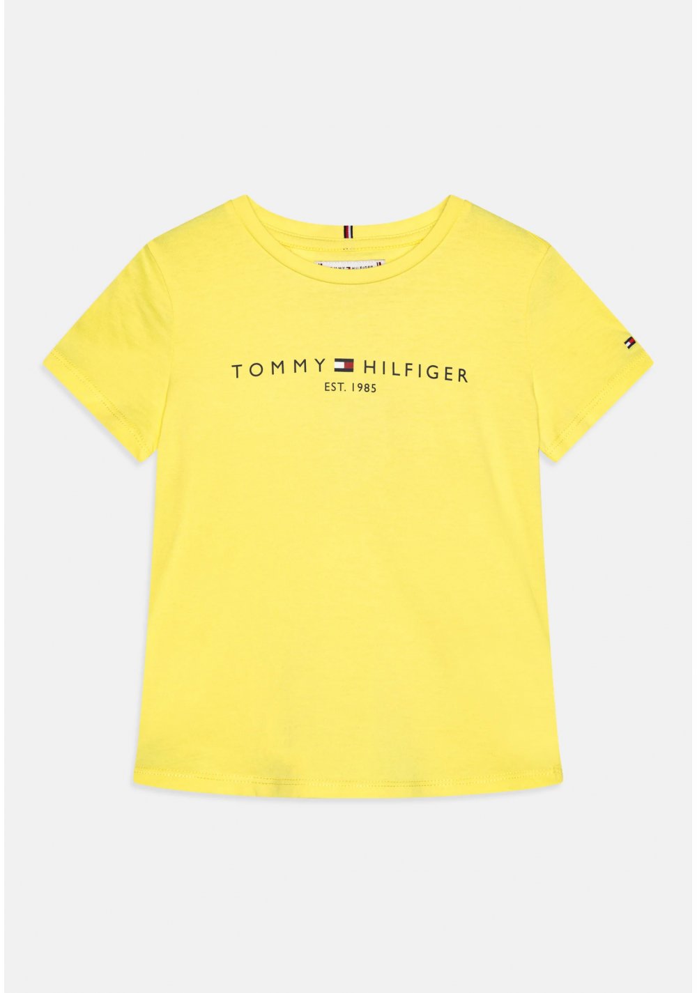 Tommy Hilfiger bambini ESSENTIAL TEE - T-shirt giallo, girocollo con stampa