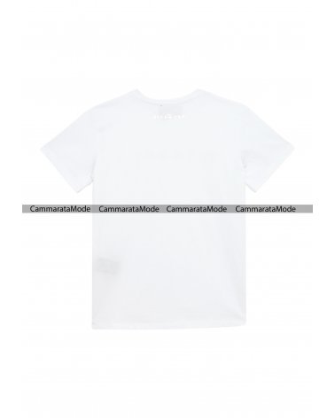 Richmon bambina NONAM - T-shirt bianca con stampa in strass
