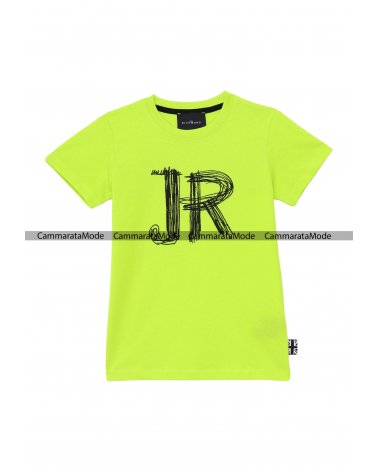 Richmond bambini ALUDRA SET - Completo verde lime t-shirt e bermuda in felpa