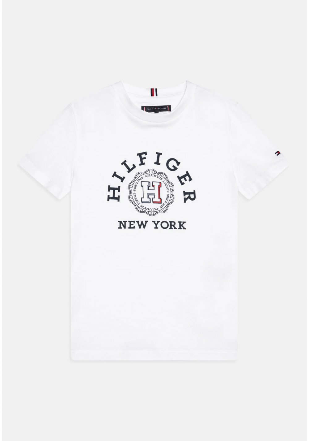 Tommy Hilfiger bambino MONOTYPE - T-shirt bianca con stampa logo