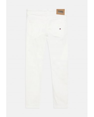 Tommy Hilfiger bambino SCANTON - Jeans bianco slim fit, tessuto elastico