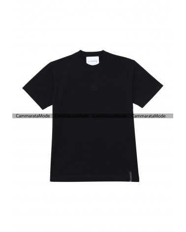 Richmond uomo KYMI - T-shirt nera in cotone a girocollo